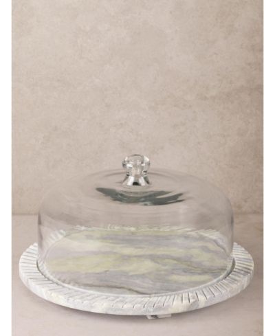 GAURI KOHLI Blinq Serving Board with Cloche