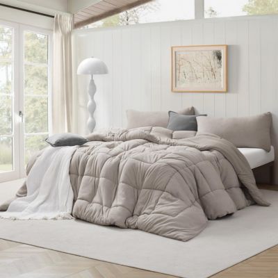 Gettin Warmer - Coma Inducer Oversized Comforter - Driftwood Taupe