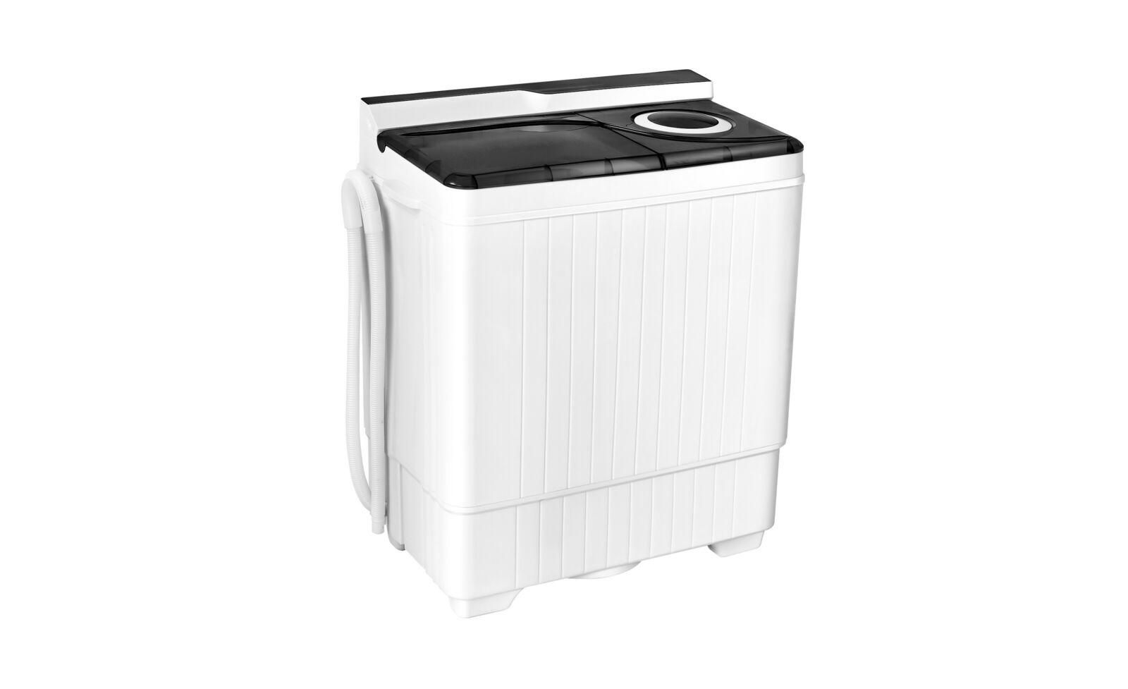 GOUUN 26 Pound Portable Semi-automatic Washing Machine with Built-in Drain Pump
