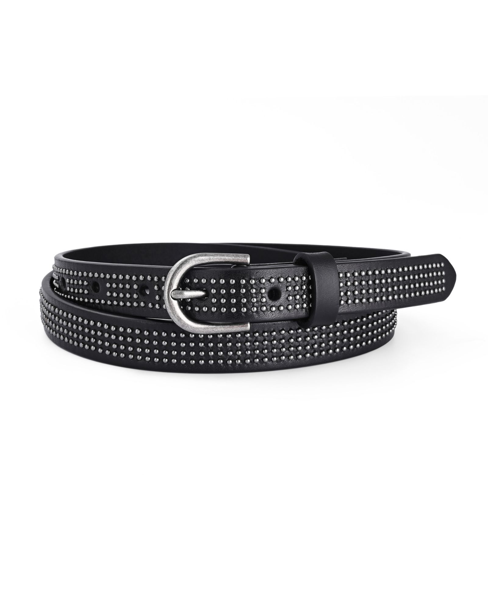 OLD TREND Women's Stud Soul Leather Belt