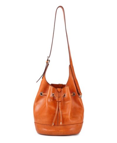 OLD TREND Lily Large Leather Shoulder Bucket Bag