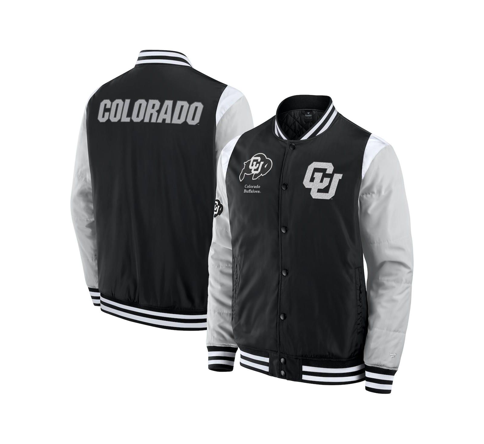 Куртка Fanatics Men's Black Colorado Buffaloes Elements Elite Full-Snap