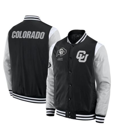 Куртка Fanatics Men's Black Colorado Buffaloes Elements Elite Full-Snap
