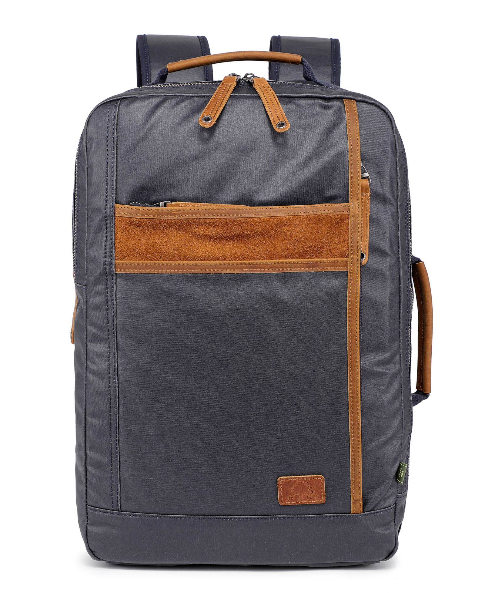 TSD BRAND Madrone Coated Canvas Large Backpack