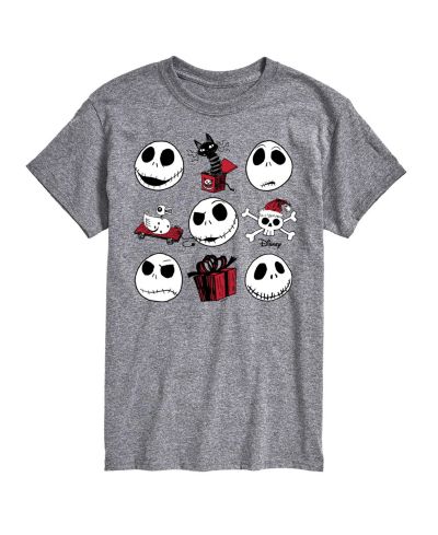 Мужская футболка AIRWAVES Nightmare Before Christmas Faces с коротким рукавом