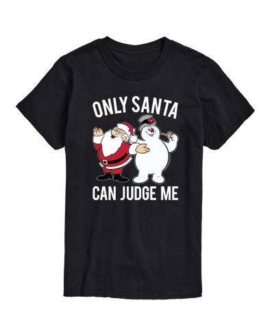 Мужская футболка AIRWAVES Frosty The Snowman Santa Can Judge Short Sleeve Tee