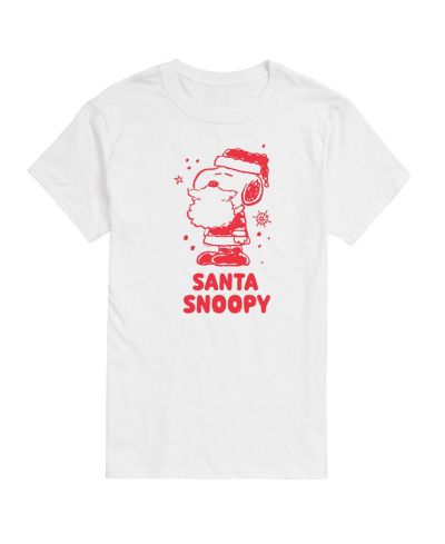 Мужская футболка AIRWAVES Peanuts Snoopy Santa с коротким рукавом