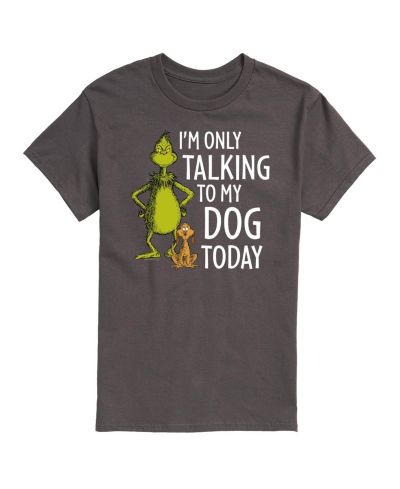 Мужская футболка AIRWAVES The Grinch Only Talking To My Dog Today Short Sleeve