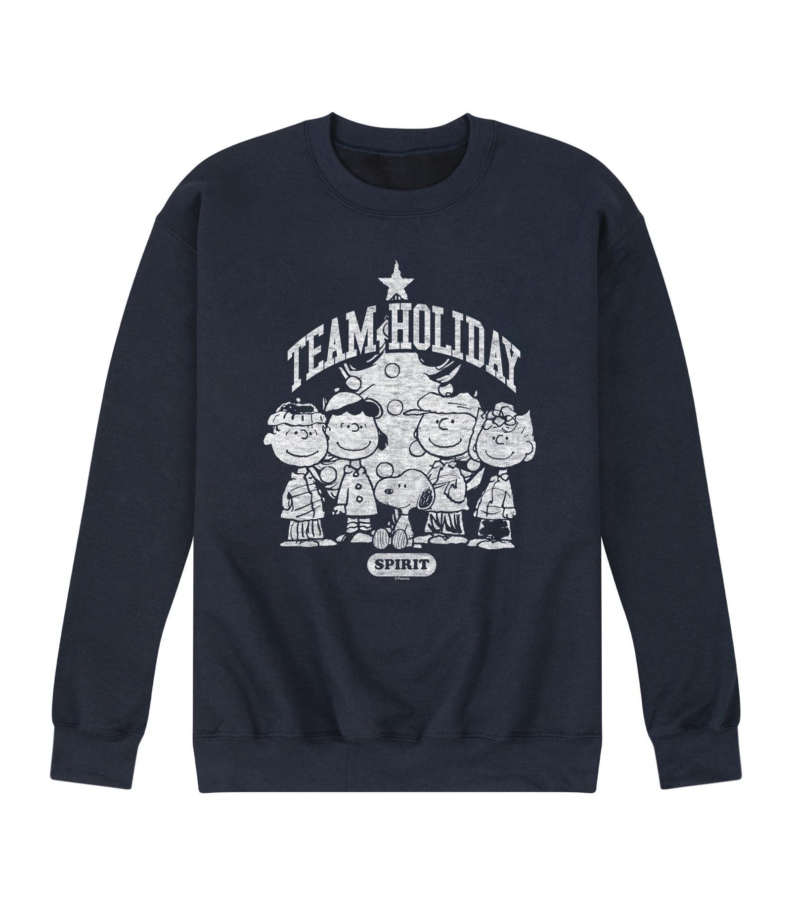 AIRWAVES Мужская флисовая кофта Peanuts Team Holiday с длинным рукавом