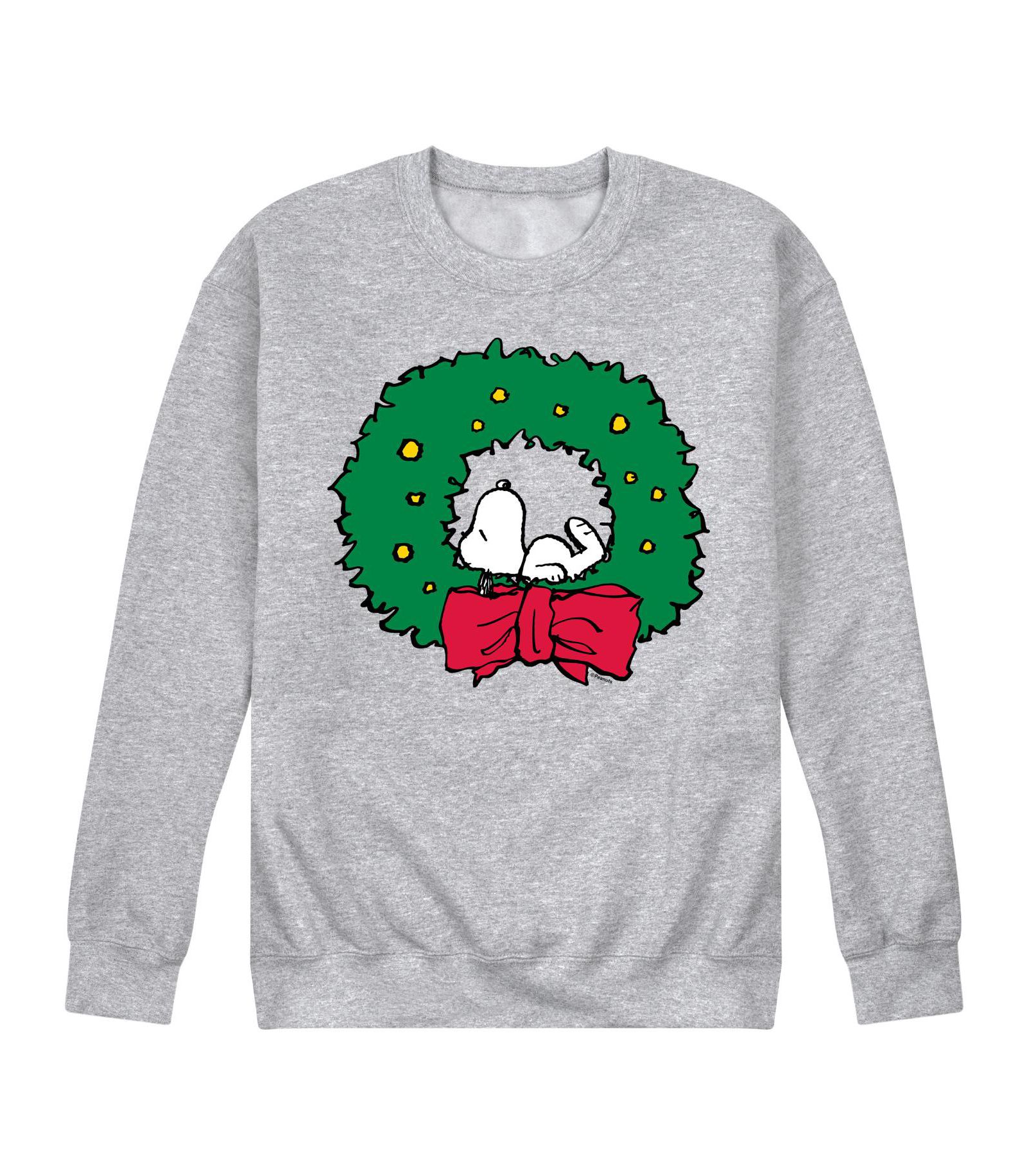 Мужская флисовая кофта AIRWAVES Peanuts Snoopy Wreath Long Sleeve