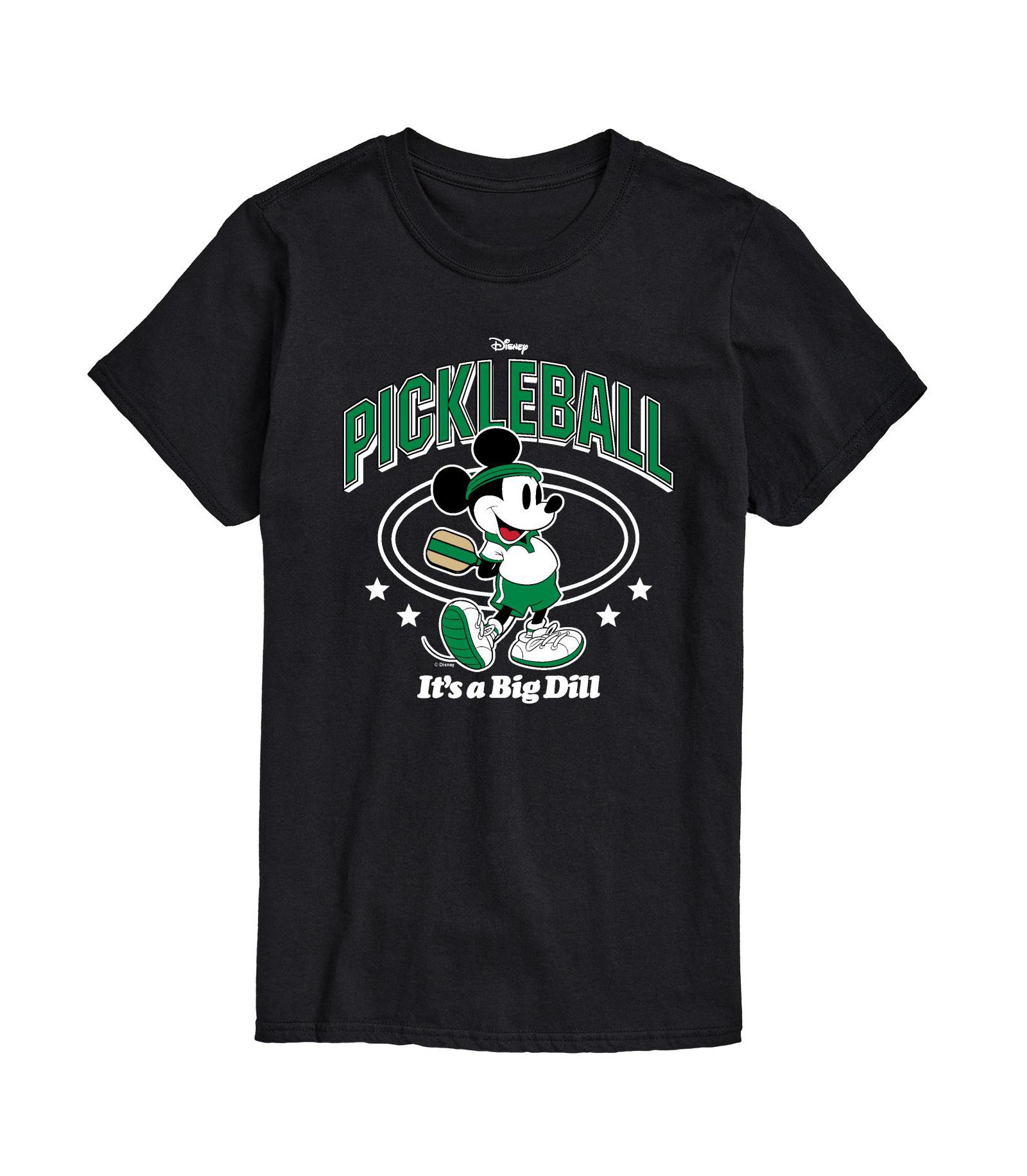AIRWAVES Men's Disney Mickey Pickleball Rules Short Sleeve Tee