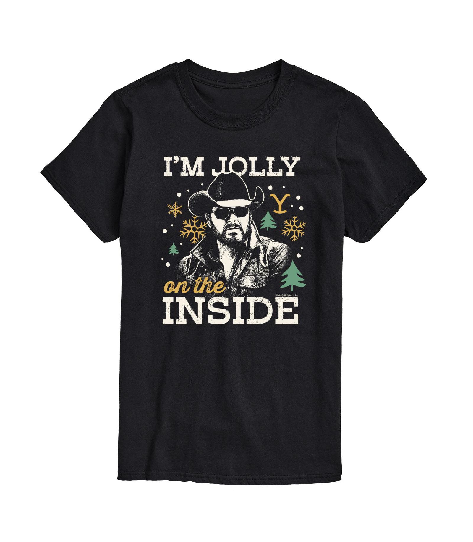 AIRWAVES Men's Yellowstone Jolly Inside Short Sleeve Tee