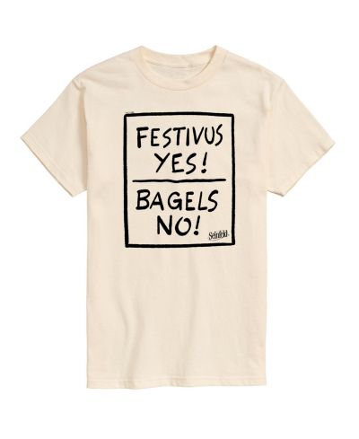 AIRWAVES Men's Seinfeld Festivus Yes Short Sleeve Tee