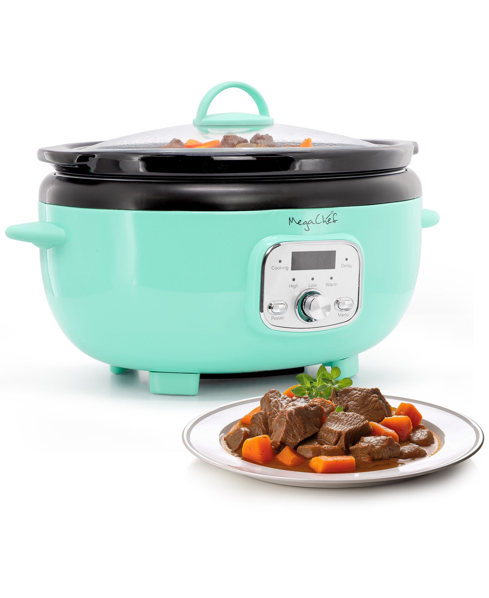 Электрическая мультиварка MegaChef 6.5 Quart Oval