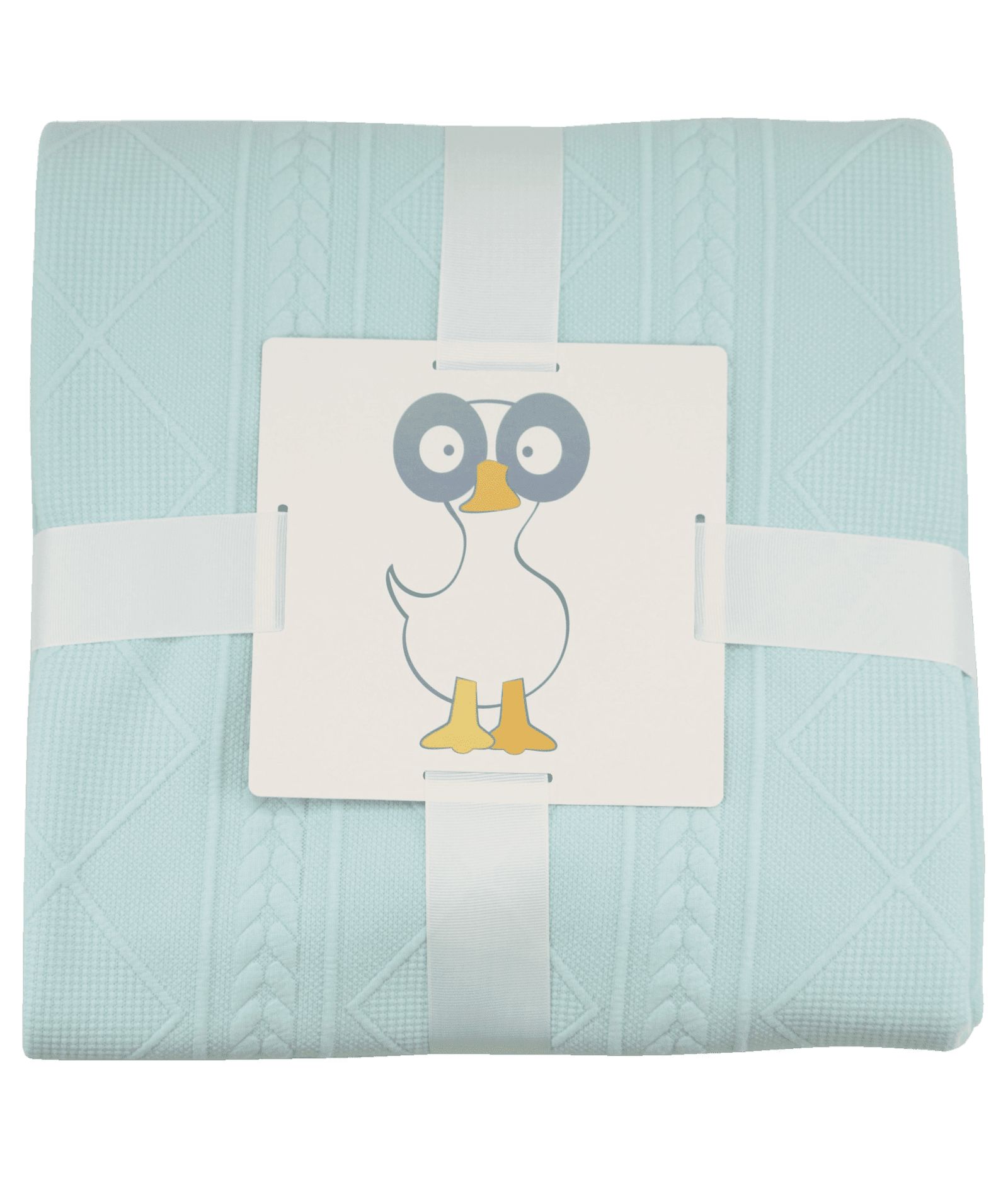 GooseWaddle Waddles the Goose Printed Knit Blanket