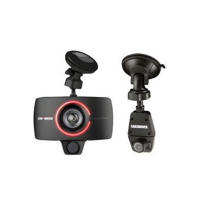 Car And Driver 5V 1.5A Micro USB Dual-View Dash Cam System