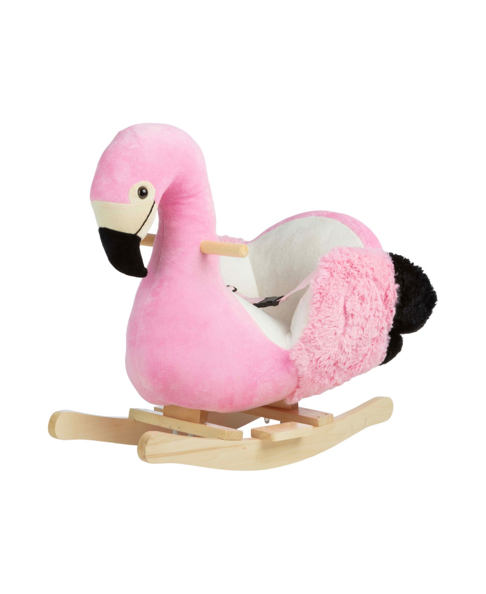 Мягкая качалка-лошадка Happy Trails Flamingo Plush