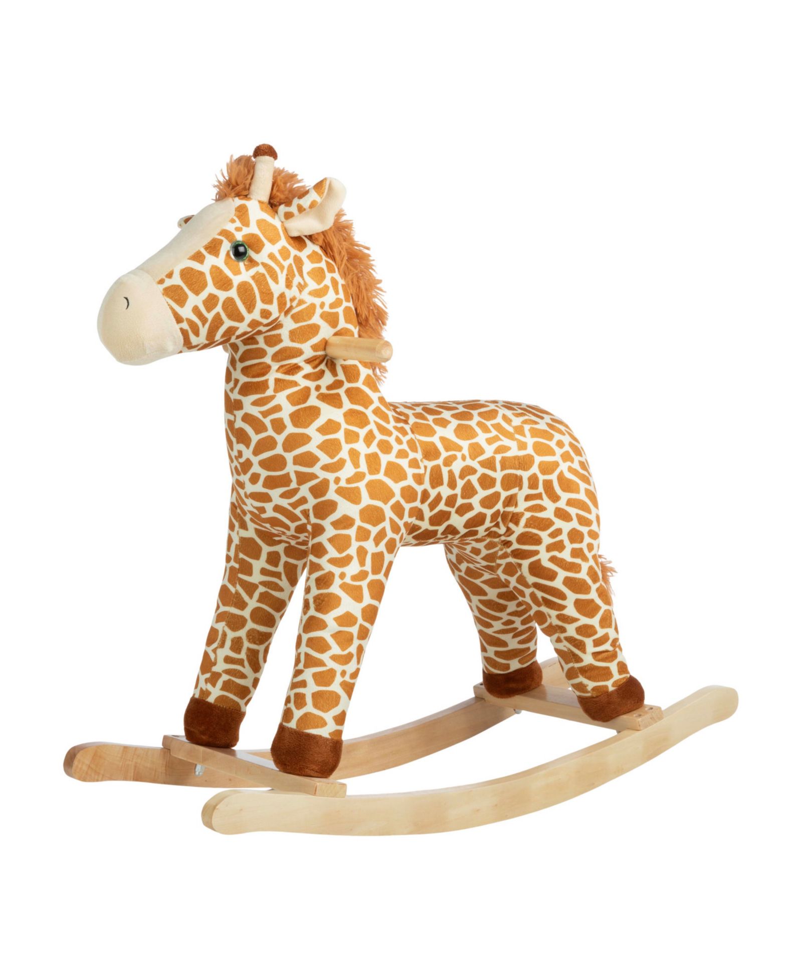 Плюшевая качалка-жираф Happy Trails Giraffe Plush Rocking Horse