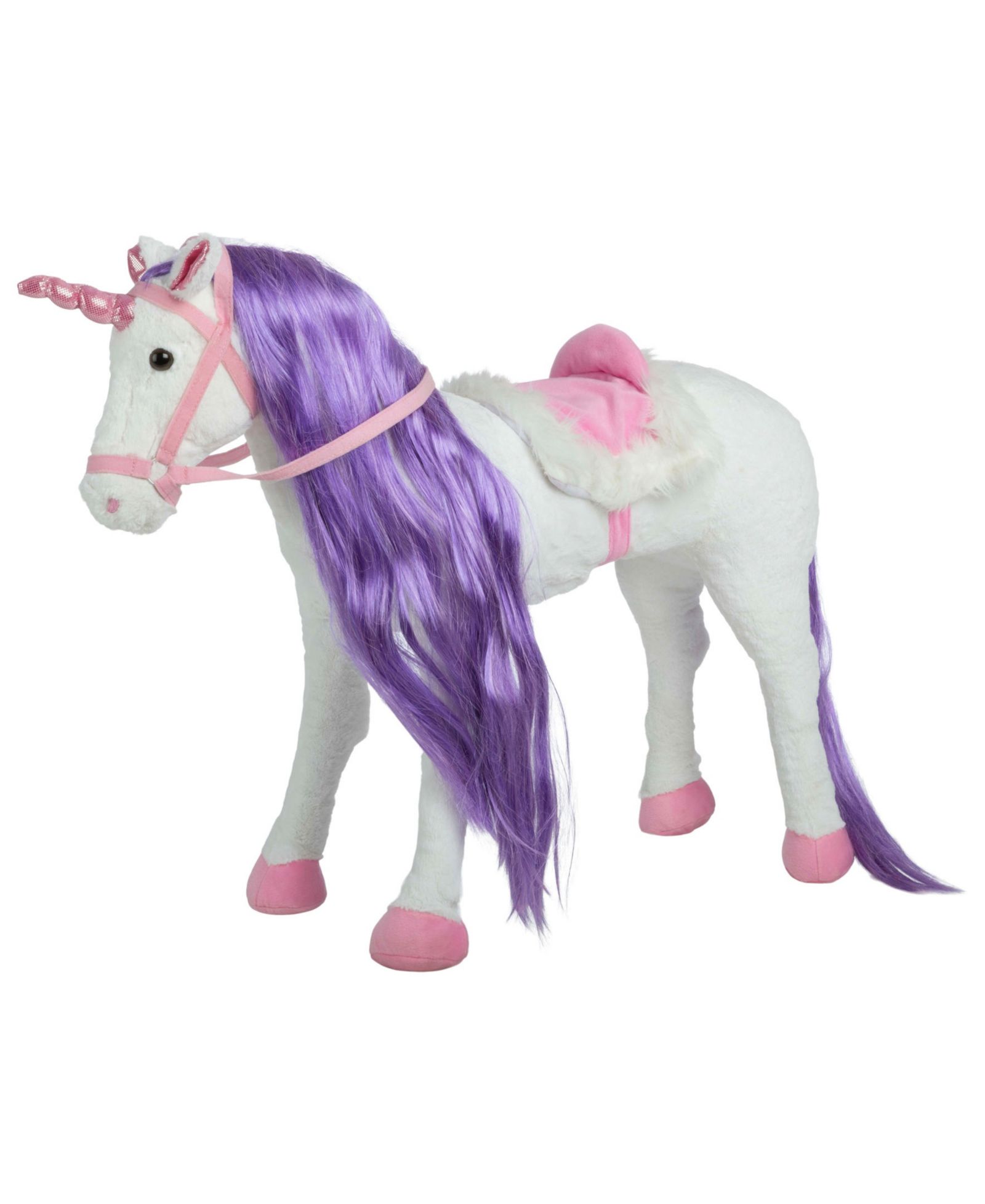 Мягкая игрушка Happy Trails Ride on Horse Unicorn