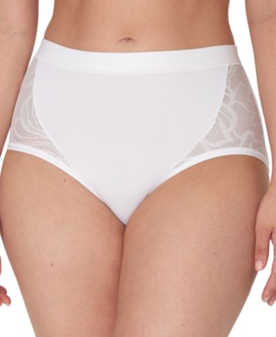 Bali Women's Coolest Smoothing High-Waist Brief Underwear DFCSBF