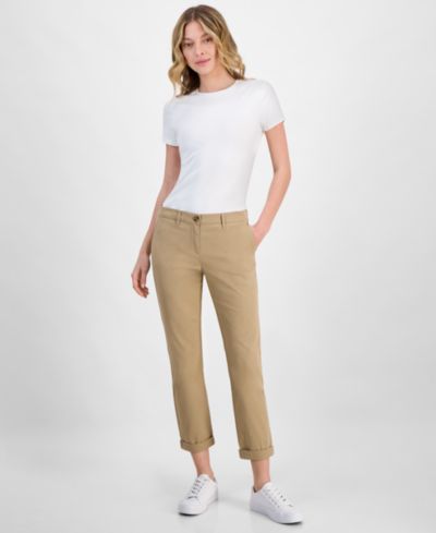 Женские брюки Nautica Montauk Chino с манжетами