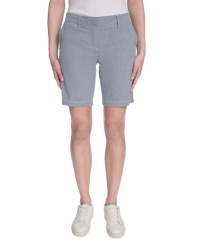 Nautica Женские шорты Riviera Mid-Rise в полоску
