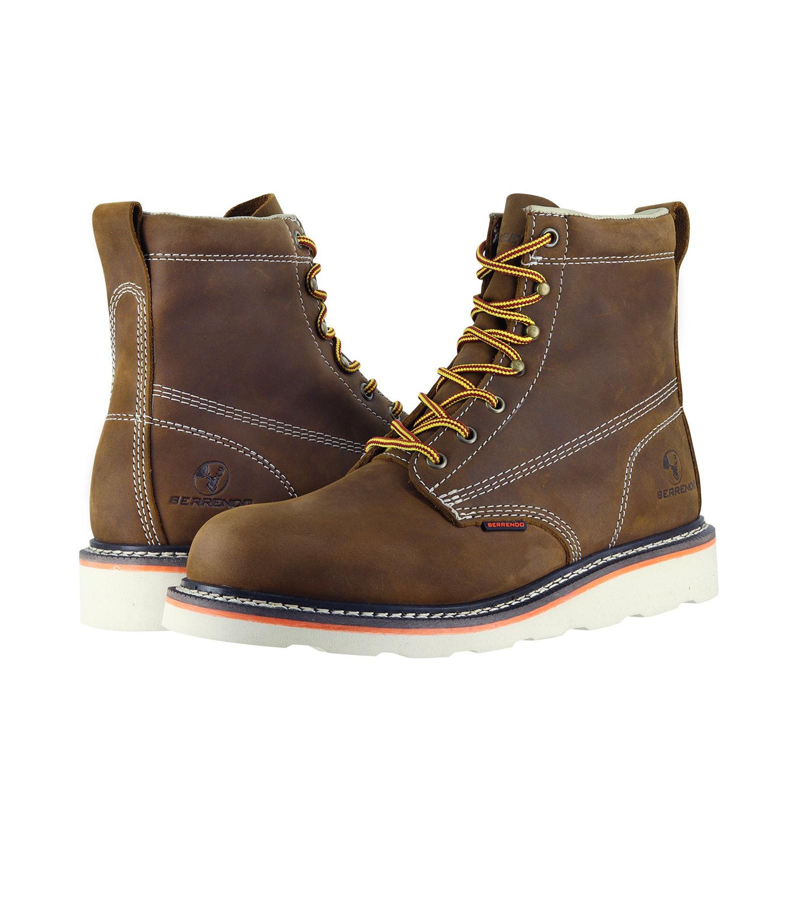 Мужские рабочие ботинки Berrendo Men's 6” Soft Toe Safety Footwear – Electrical Hazard Rated