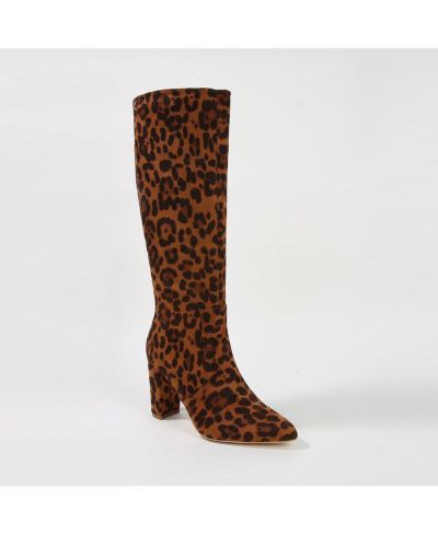 Высокие сапоги BERNESS Aster Croc-Embossed Knee High