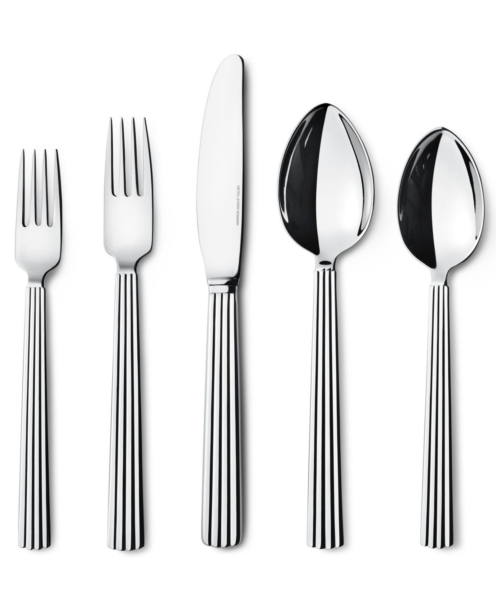 Georg Jensen Bernadotte Набор столовых приборов, 5 предметов