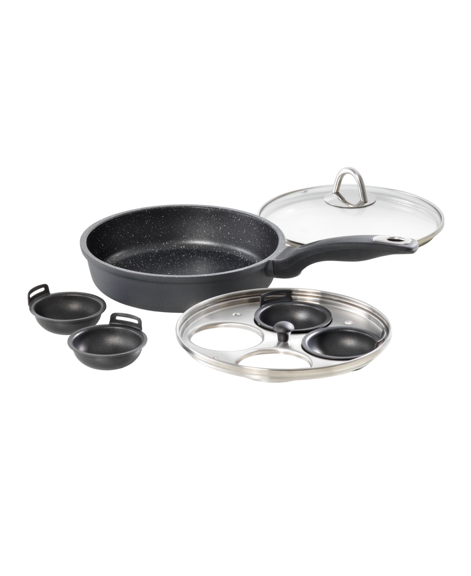 Cuisine::pro® GRANITE 1.4qt Cast Aluminum Egg Poacher