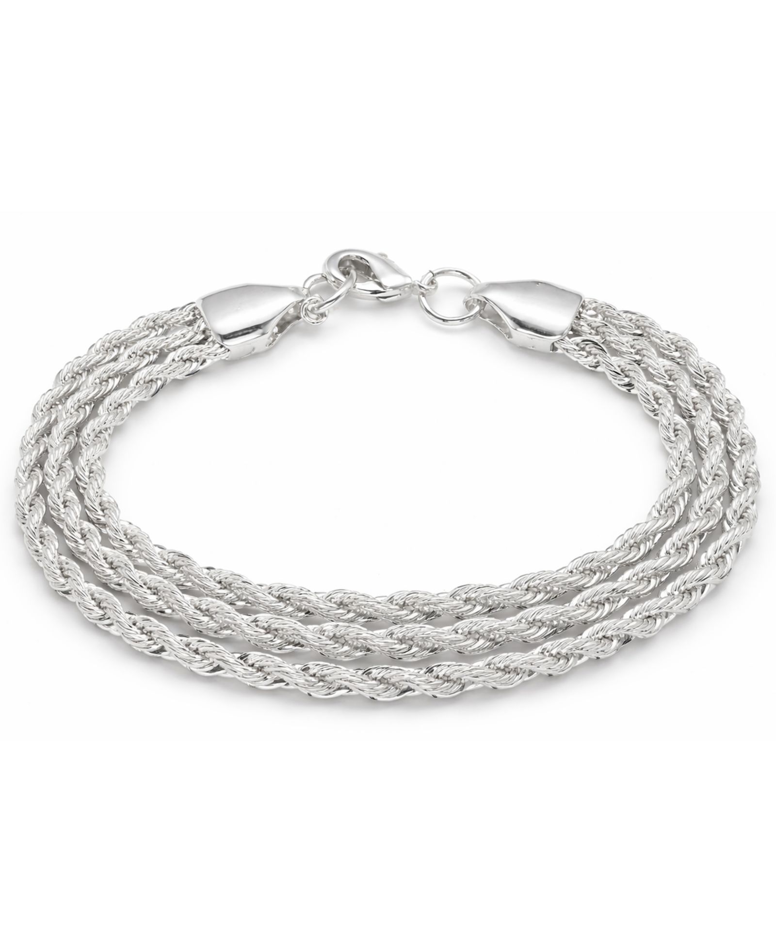 Браслет And Now This Triple Twisted Rope Chain
