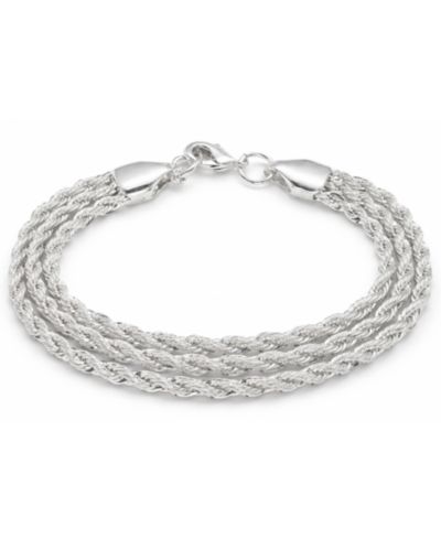 And Now This Triple Twisted Rope Chain Bracelet