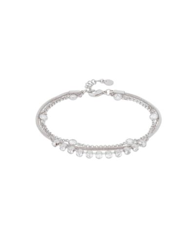 Браслет And Now This Cubic Zirconia Triple Row