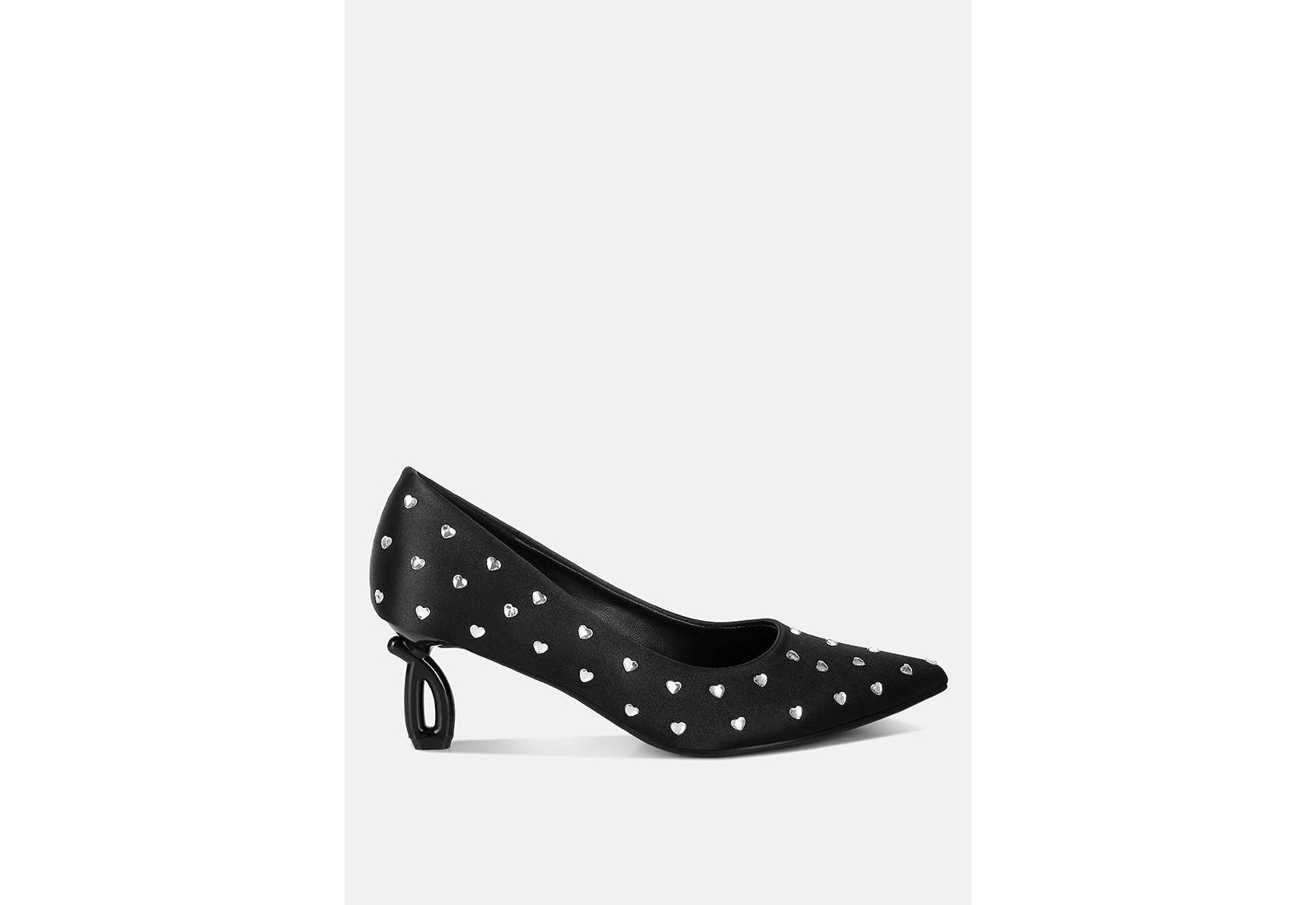 Туфли-лодочки Madhara Heart-Shaped Rhinestones Pumps
