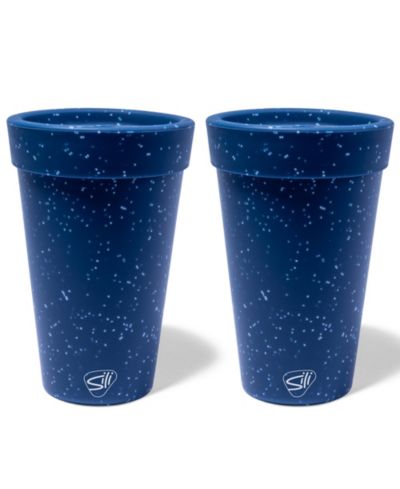 Silipint Coffee Tumbler 16oz: 2 pk Speckled