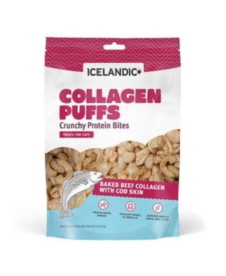Collagen Puffs: Beef With Cod - Cat Treat .5 oz