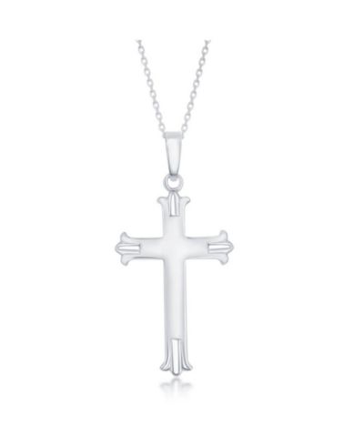 Колье Simona Sterling Silver Designed Cross