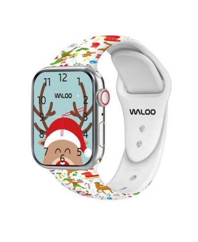 Waloo Christmas Inspired Silicone Band For Apple Watch