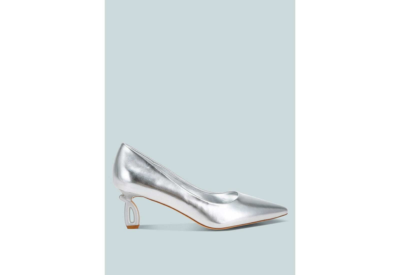 Туфли-лодочки London Rag Women's Tagetes Metallic Fantasy Heel Pumps