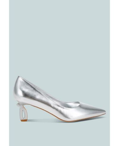 Туфли-лодочки London Rag Women's Tagetes Metallic Fantasy Heel Pumps