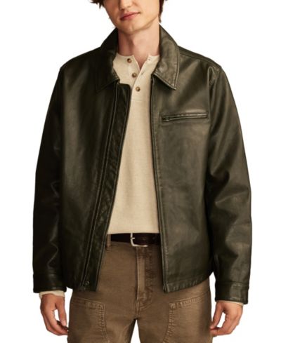 Мужская кожаная куртка Lucky Brand Touring