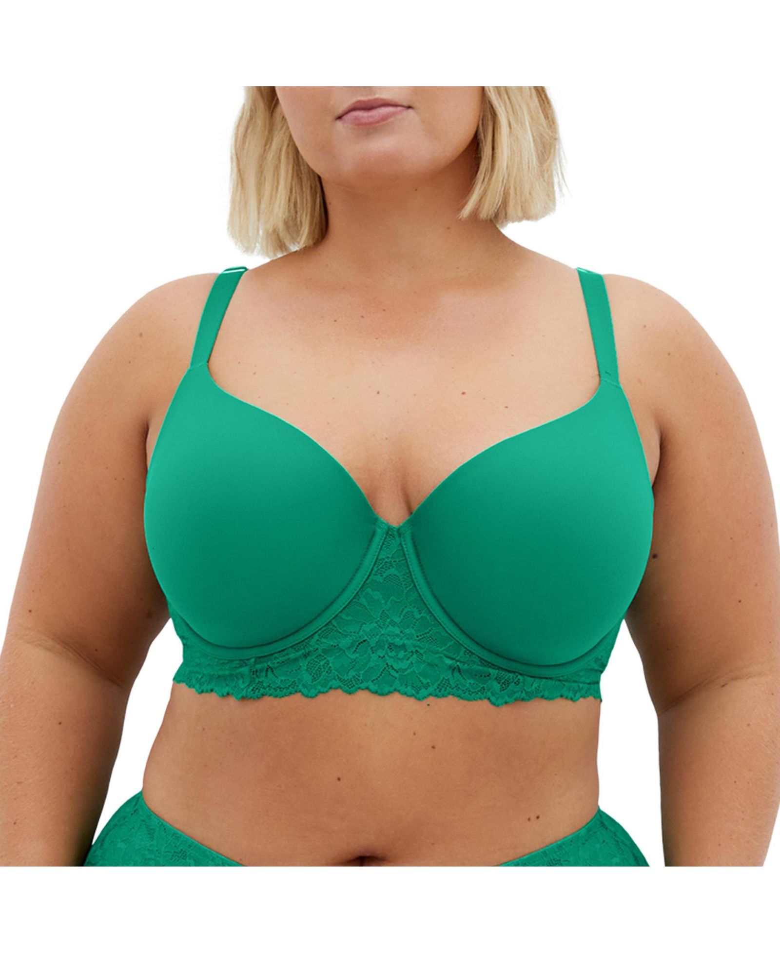 Женский бюстгальтер CITY CHIC Plus Size Gemma Contour Longline