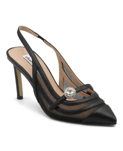 Charles David Женские туфли-лодочки Swan Slingback Stiletto High Heel Dress Pump