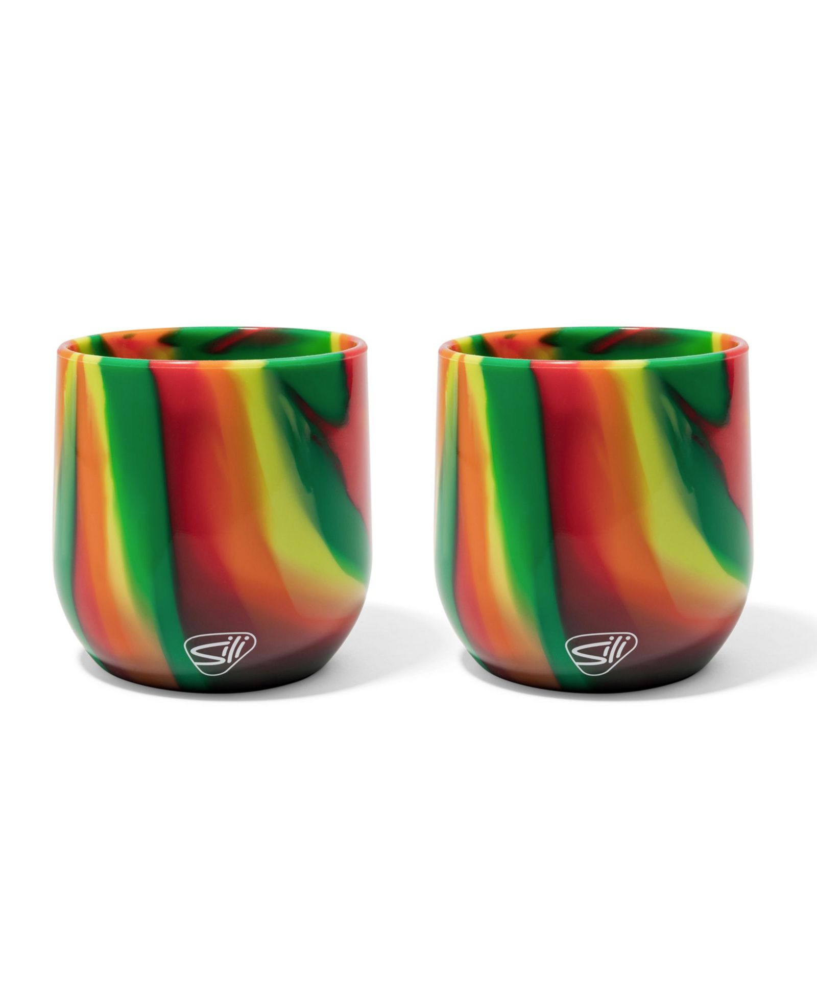 Бокалы для вина Silipint Stemless 12oz: 2 pk - Hibiscus