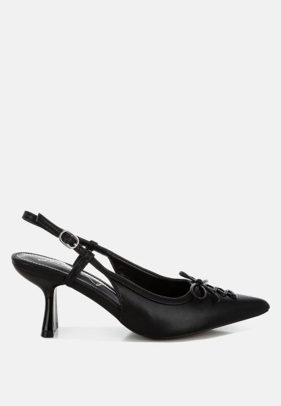 Женские туфли London Rag Danvers Kitten Heel Pointy Slingbacks