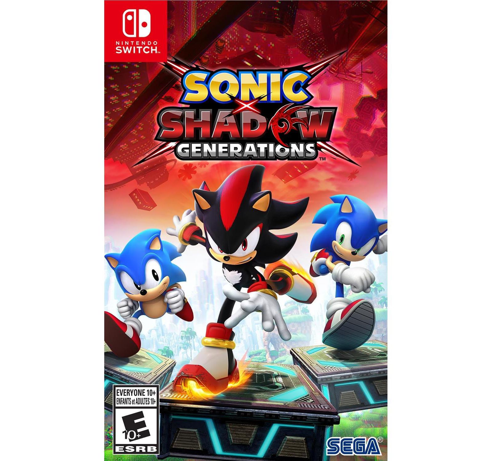 Sonic X Shadow Generations Standard Edition Nintendo Switch