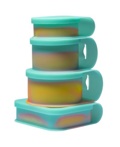 Silipint Go Go Bowl Set: 4 pk Aurora - 10, 20, 30 oz & Sandwich - SPRING 2023