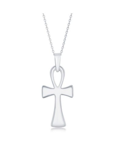 Ожерелье Simona Sterling Silver 'Ankh' Cross