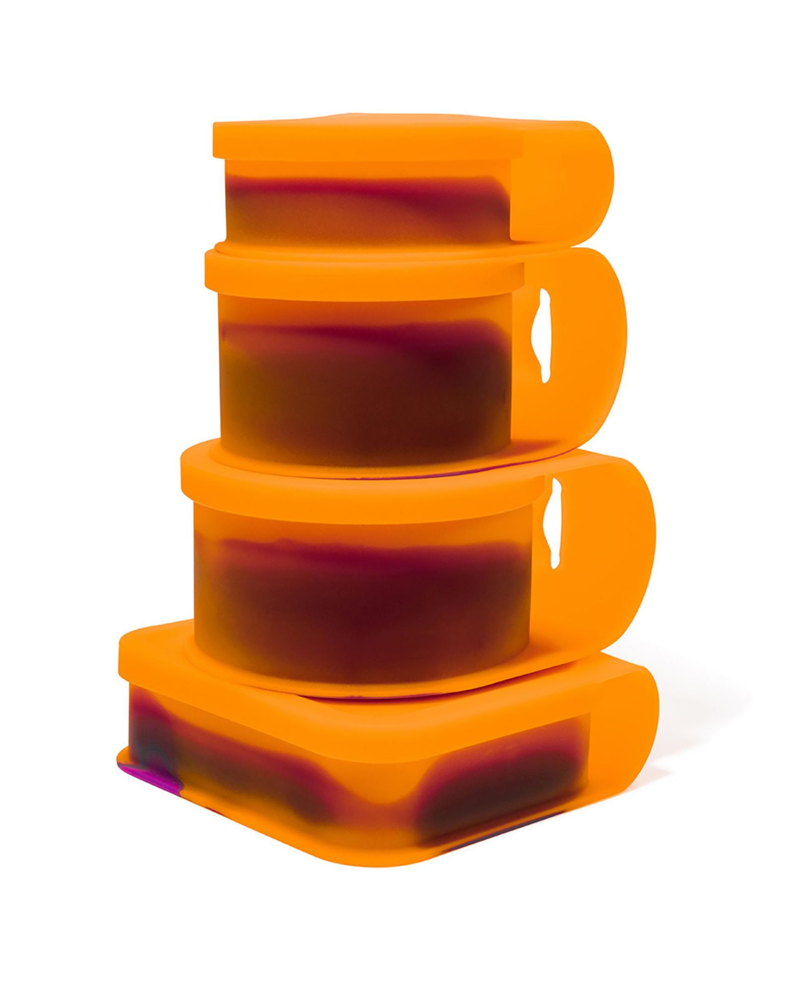 Silipint Go Go Silicone Bowl and Sandwich Container Set of 4 (10oz, 20oz, 30oz)