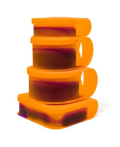 Silipint набор контейнеров для еды и мисок Silicone 4 шт (10oz, 20oz, 30oz)
